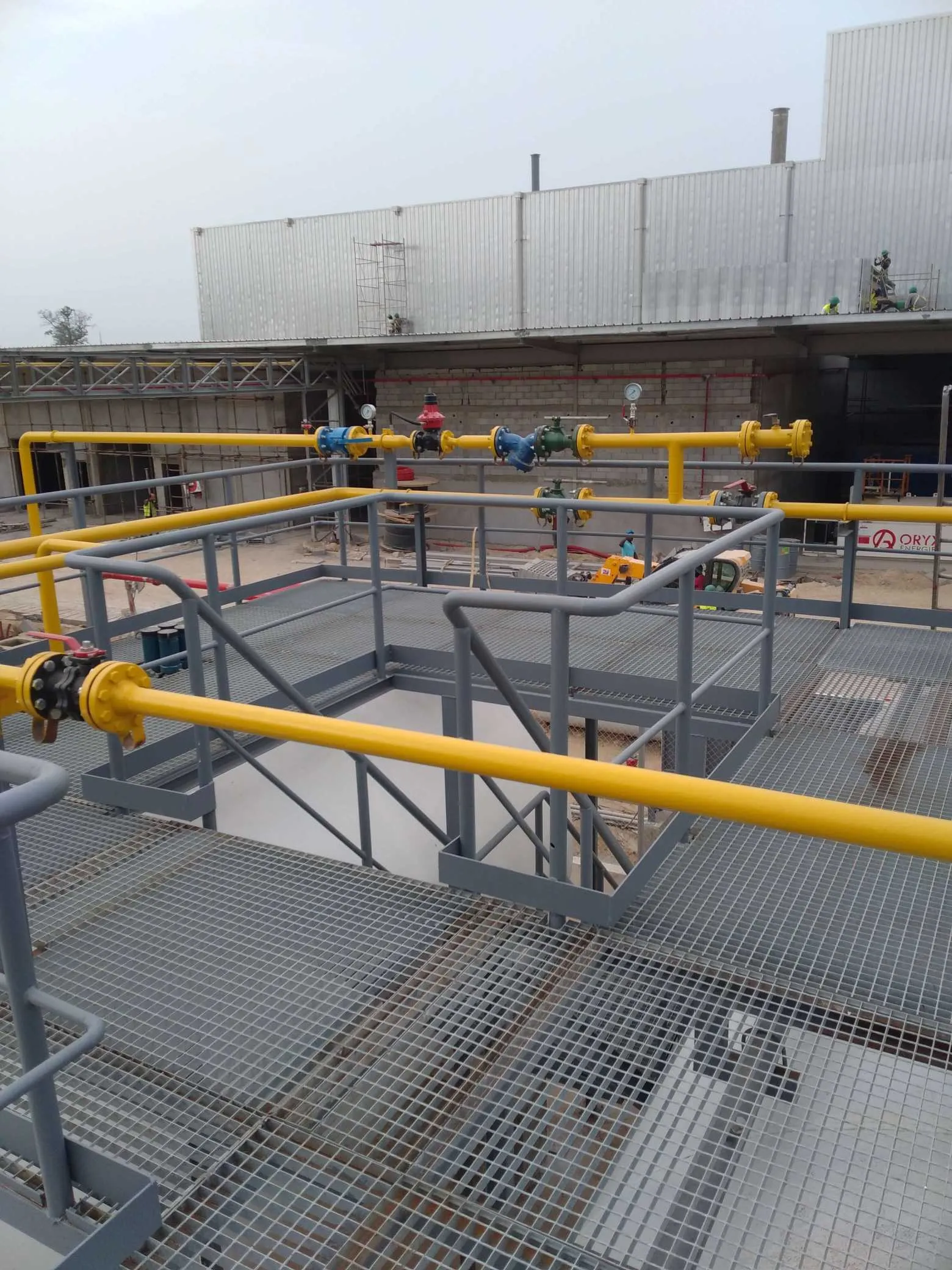 Plateforme industrielle